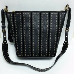 Michael Kors bag leather Brooklyn grommet bag cheap low price